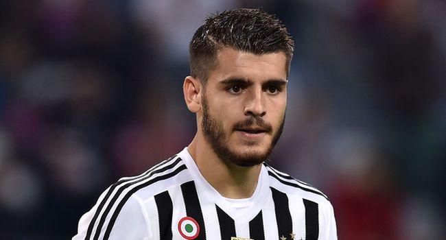 TURIN, ITALY - OCTOBER 04: Alvaro Morata of Juventus FC looks on during the Serie A match between Juventus FC and Bologna FC at Juventus Arena on October 4, 2023 in Turin, Italy. (Photo by Valerio Pennicino/Getty Images)